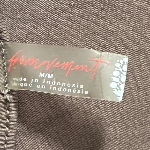 Free People Movement Brown Infinity Onesie Size M - Picture 15 of 16